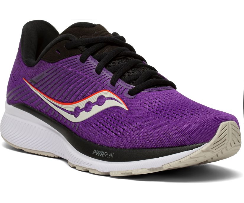 Saucony Guide 14 Women's Running Shoes Purple / Grey | AU 138ILHS